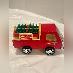 Vintage Buddy L  Mini  Coca Cola Truck Green Bottles with Green Bottles 1982